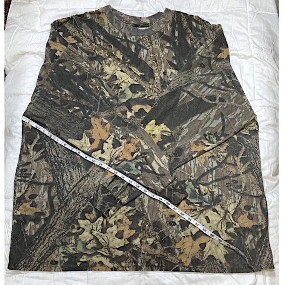 Jerzees Mossy Oak Break Up Long Sleeve Shirt Size 3XL - Picture 8 of 9